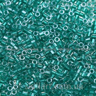 Бисер DBC-918 Miyuki Delica Beads Cut 11/0 (рубка, зеленая бирюза)